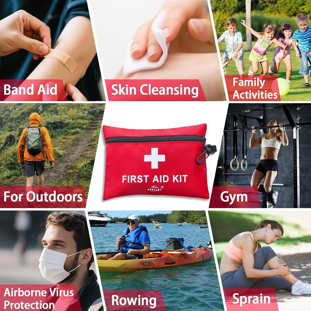 First Aid Kit, Travel Size Portable Emergency Medical Kit