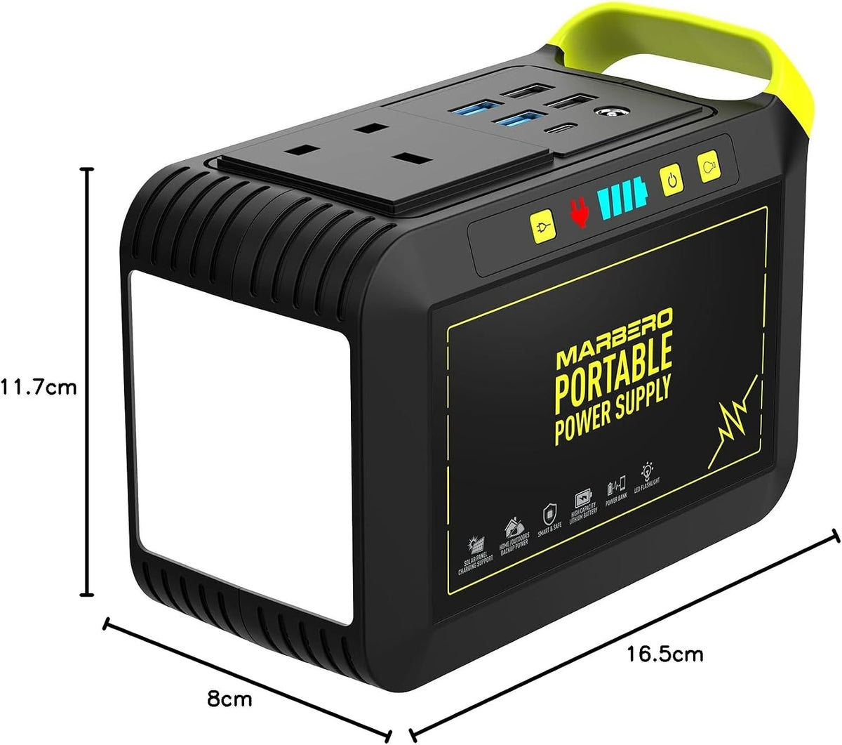 Portable Power Station 24,000Mah/ 88.8Wh, 120W Peak Solar Generator