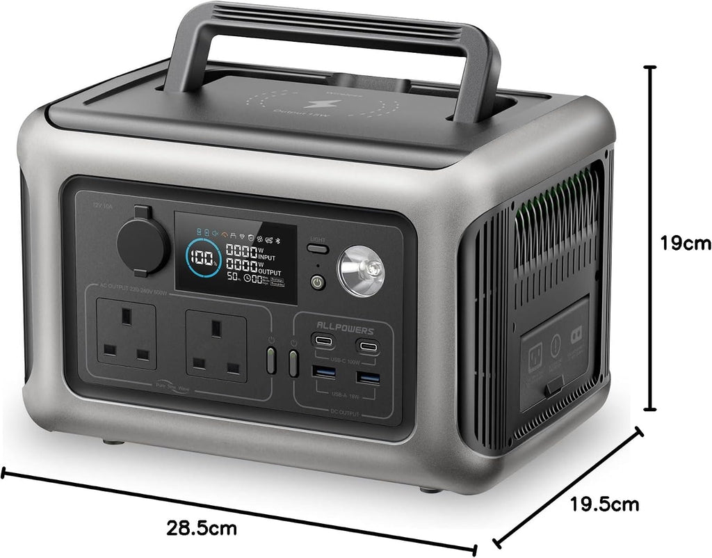 VOLIX P300 Portable Power Station, 256Wh/300W Lifepo4 Battery