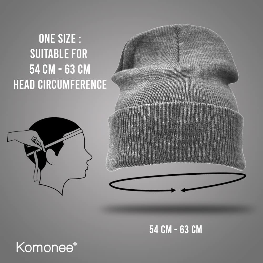 Beanie Hat Plain Soft Comfortable Casual for Men Women Warm Knitted Winter Woolly Skully Ski Headwear Stretchy Thermal Unisex Cap Perfect for Daily Wear Outdoor Sports and Hiking