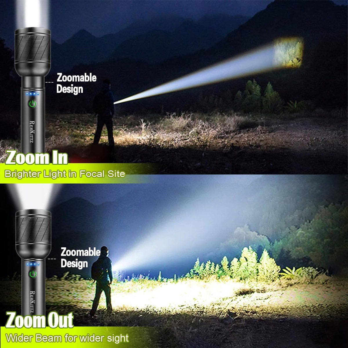 2200LM Rechargeable LED Torch