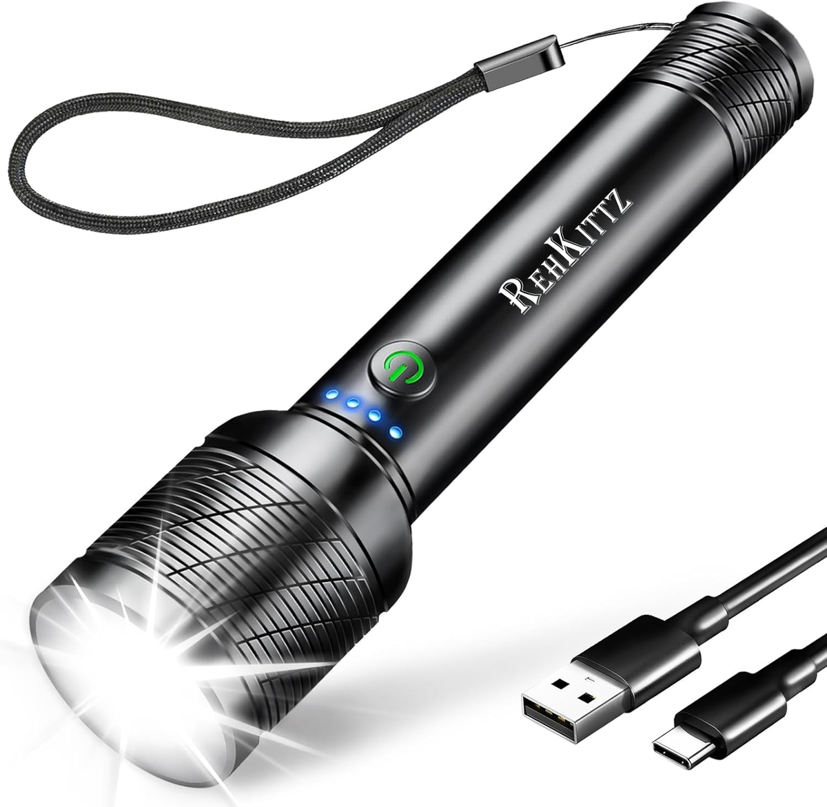 2200LM Rechargeable LED Torch