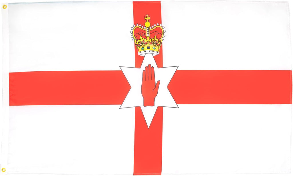 Northern Ireland Flag 150X90 Cm Light Polyester 2 Grommets