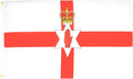 Northern Ireland Flag 150X90 Cm Light Polyester 2 Grommets