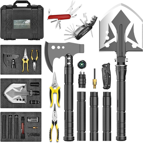 13PCS Survival Kit Camping Tools - Survival Gear and Equipment
